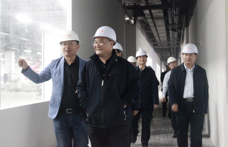 临沂市副市长刘贤军莅临绿爱小镇共享工厂调研,一期综合体今日试车