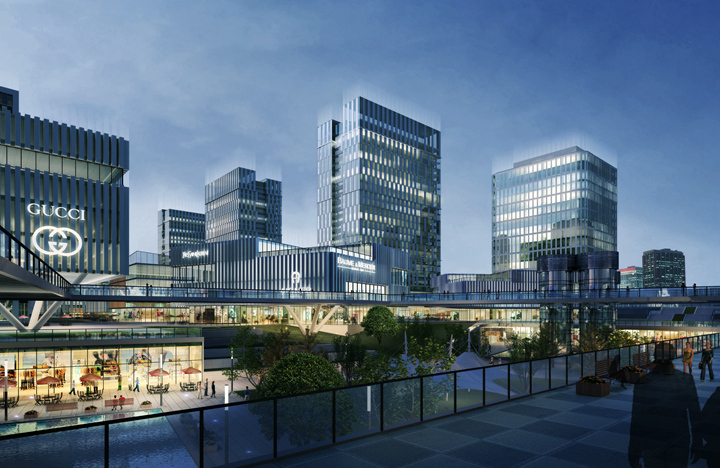 【DAO作品】城际铁路葛店南站商贸区城市设计_新浪地产网